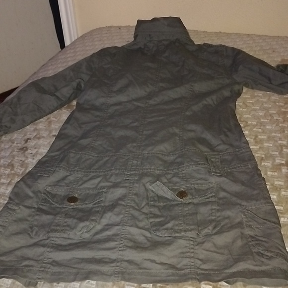 Vintage MD Venice Military Style Button Down Blouse - Picture 1 of 8